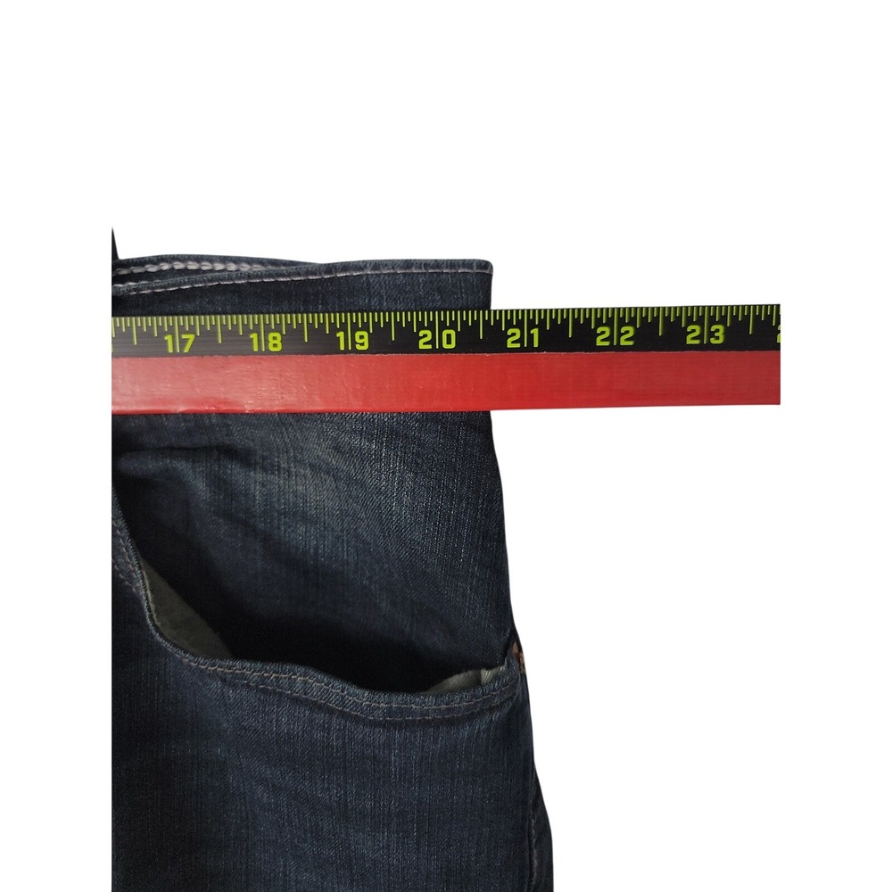 Levi's 559 Relaxed Fit Jeans Mens 38x32 Dark Wash Straight Leg Denim - Picture 3 of 10